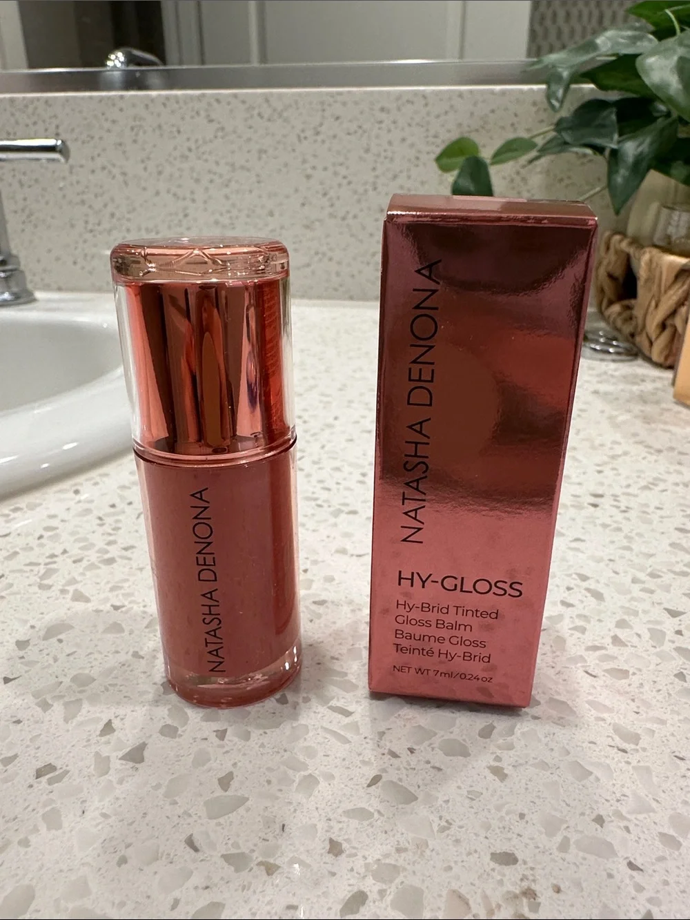 Natasha Denona HY-GLOSS Tinted Gloss Balm — Cherry Blossom